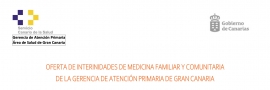 Publicación Oferta de  Interinidades  de Medicina Familiar y Comunitaria de la Gerencia de Atención Primaria de G.C.